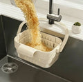 Hanging Sink Drain Basket for Kitchen | Kitchen Sink Drain Basket | Sink Basket Strainer | Sink Drainer