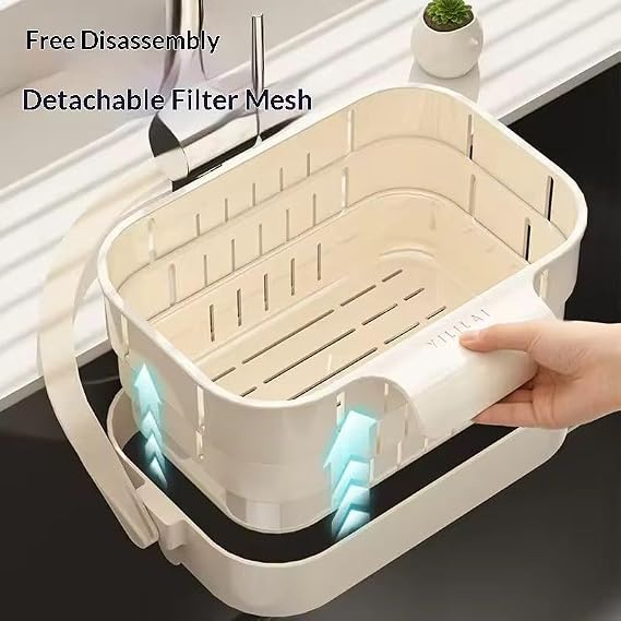 Hanging Sink Drain Basket for Kitchen | Kitchen Sink Drain Basket | Sink Basket Strainer | Sink Drainer
