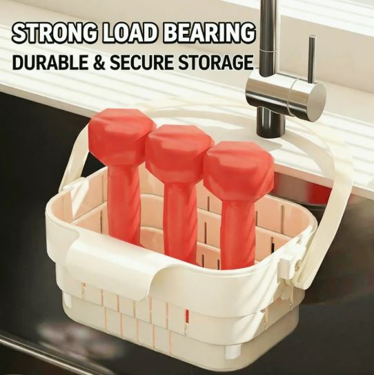 Hanging Sink Drain Basket for Kitchen | Kitchen Sink Drain Basket | Sink Basket Strainer | Sink Drainer