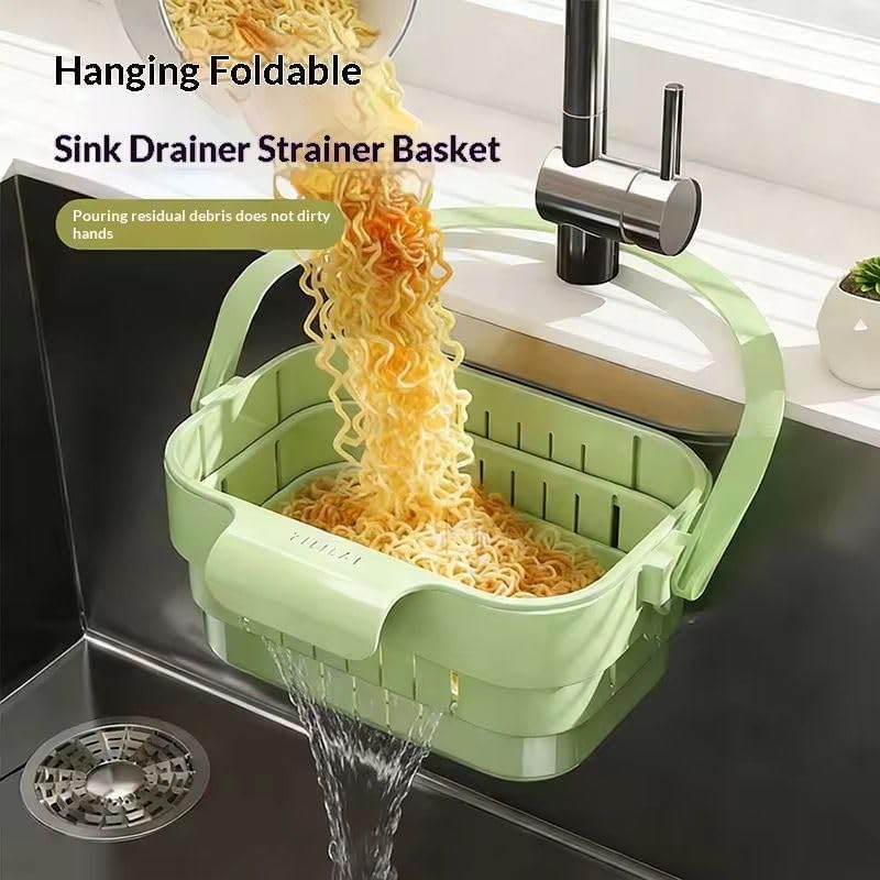 Hanging Sink Drain Basket for Kitchen | Kitchen Sink Drain Basket | Sink Basket Strainer | Sink Drainer