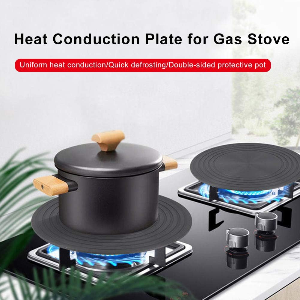 1pc Multifunctional Metal Gas Stove Heat Diffuser Mat, Kitchenware for Gas and Electric Stoves