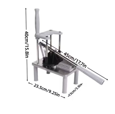 Heavy-Duty Vertical French Fry Cutter & Vegetable Dicer