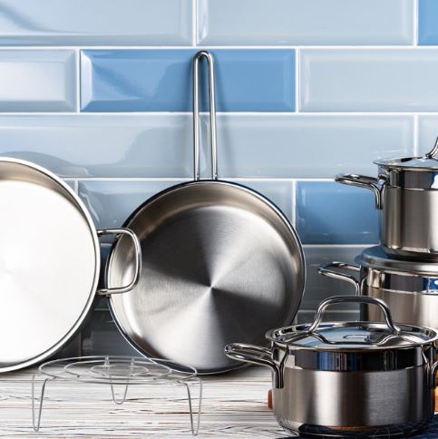 Round Stainless Steel Hot Pan Trivet, Round Pot Rack