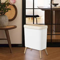 Household Trash Can for Kitchen, Bathroom, Living room, Office and Bedroom with Lid