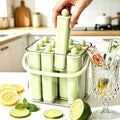 Long Ice Bar Mold, Reusable Silicone Elongated Container, Ice Pop Mold