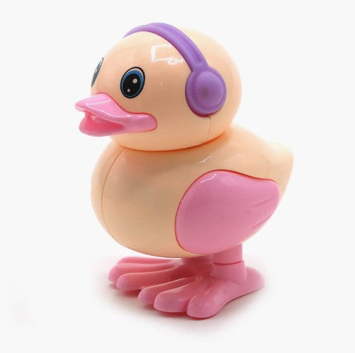 Jumping Duck Toy, Key Operated Jumping Duck Toy for Boys & Girls