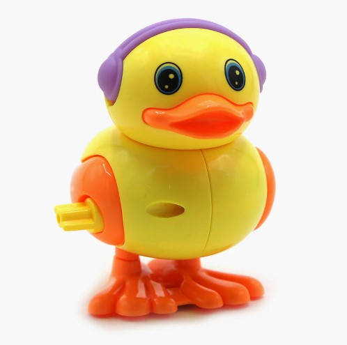 Jumping Duck Toy, Key Operated Jumping Duck Toy for Boys & Girls
