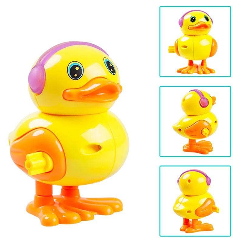 Jumping Duck Toy, Key Operated Jumping Duck Toy for Boys & Girls