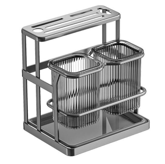 Kitchen Cutlery Holder Spoon Fork Storage Rack Organizer Utensils Chopstick Box