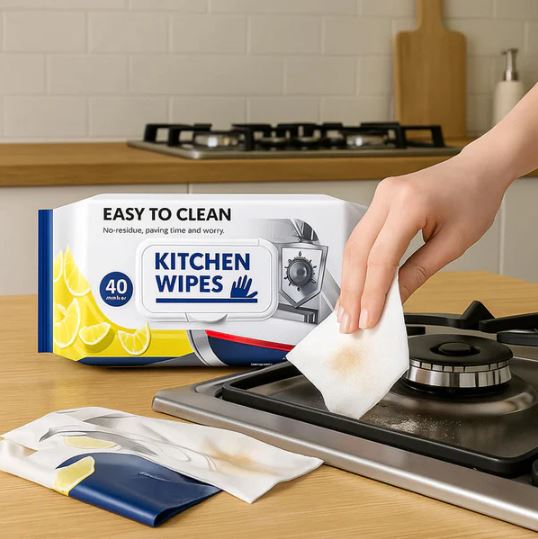Disposable Kitchen Cleaning Wipes