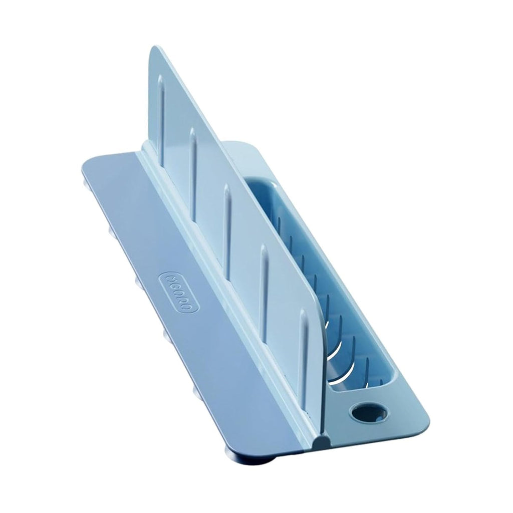 Kitchen SInk Water Deflector Plate With Suction Cup - Splash Proof Soap & Sponge Rack
