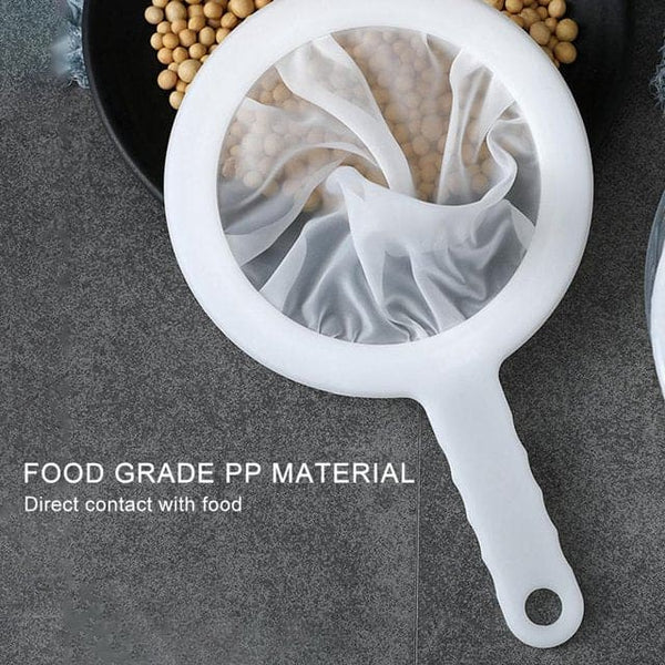 Kitchen Ultra-Fine Nylon Mesh Strainer, Multifunctional Nylon Mesh Filter