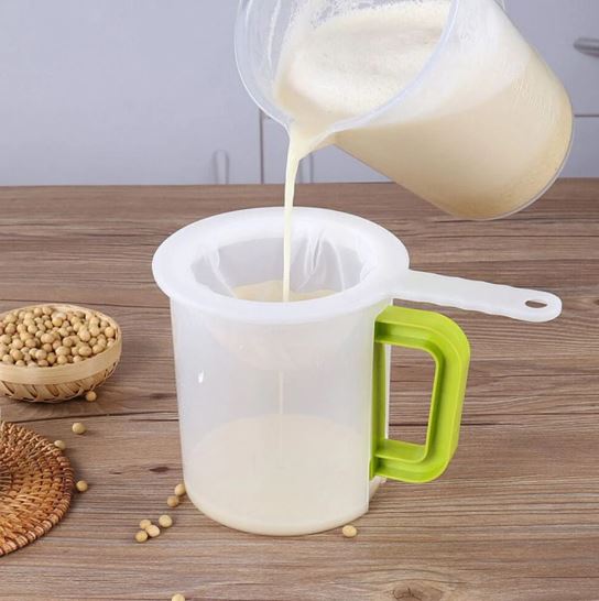 Kitchen Ultra-Fine Nylon Mesh Strainer, Multifunctional Nylon Mesh Filter