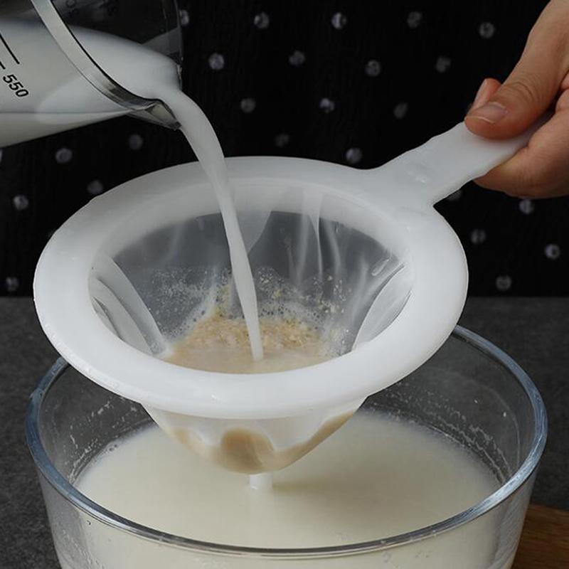 Kitchen Ultra-Fine Nylon Mesh Strainer, Multifunctional Nylon Mesh Filter