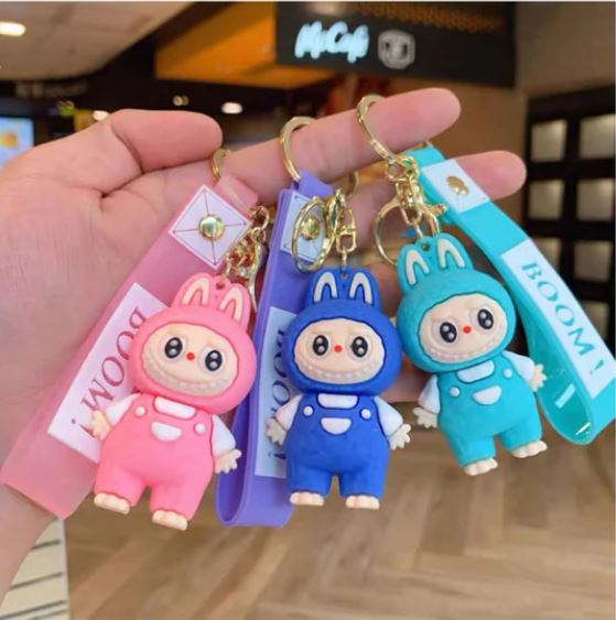 1Pc LaBubu Boom Key Chain