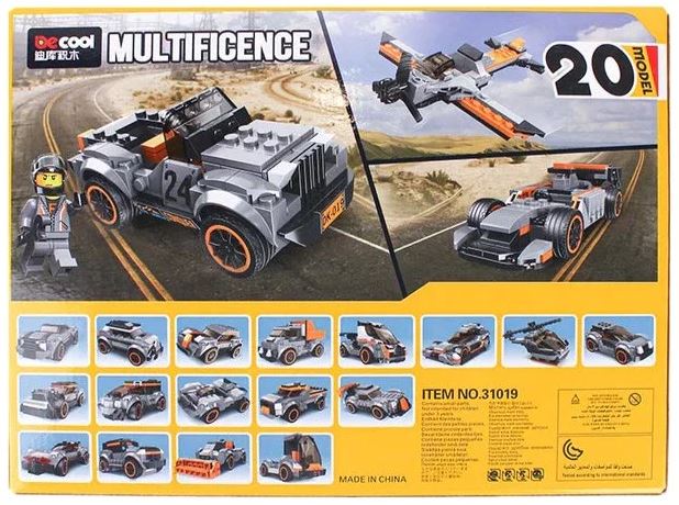 Architect Multificence Super Wilderness Pursuit Car Lego building blocks 233+pcs, model 31019