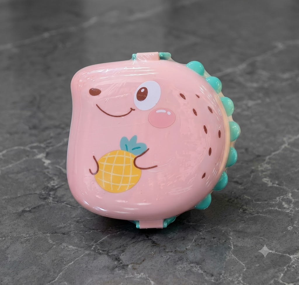 Hedgehog Shape Stainless Steel Leak-Proof Tiffin Box for Kids, Premium School and Picnic Lunch Box