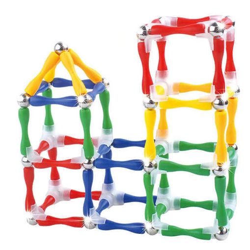Magnetic Construction Toy – 124 pcs