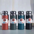Matte Stainless Steel Vacuum Bottle 800 ml Keeps Hot and Cold