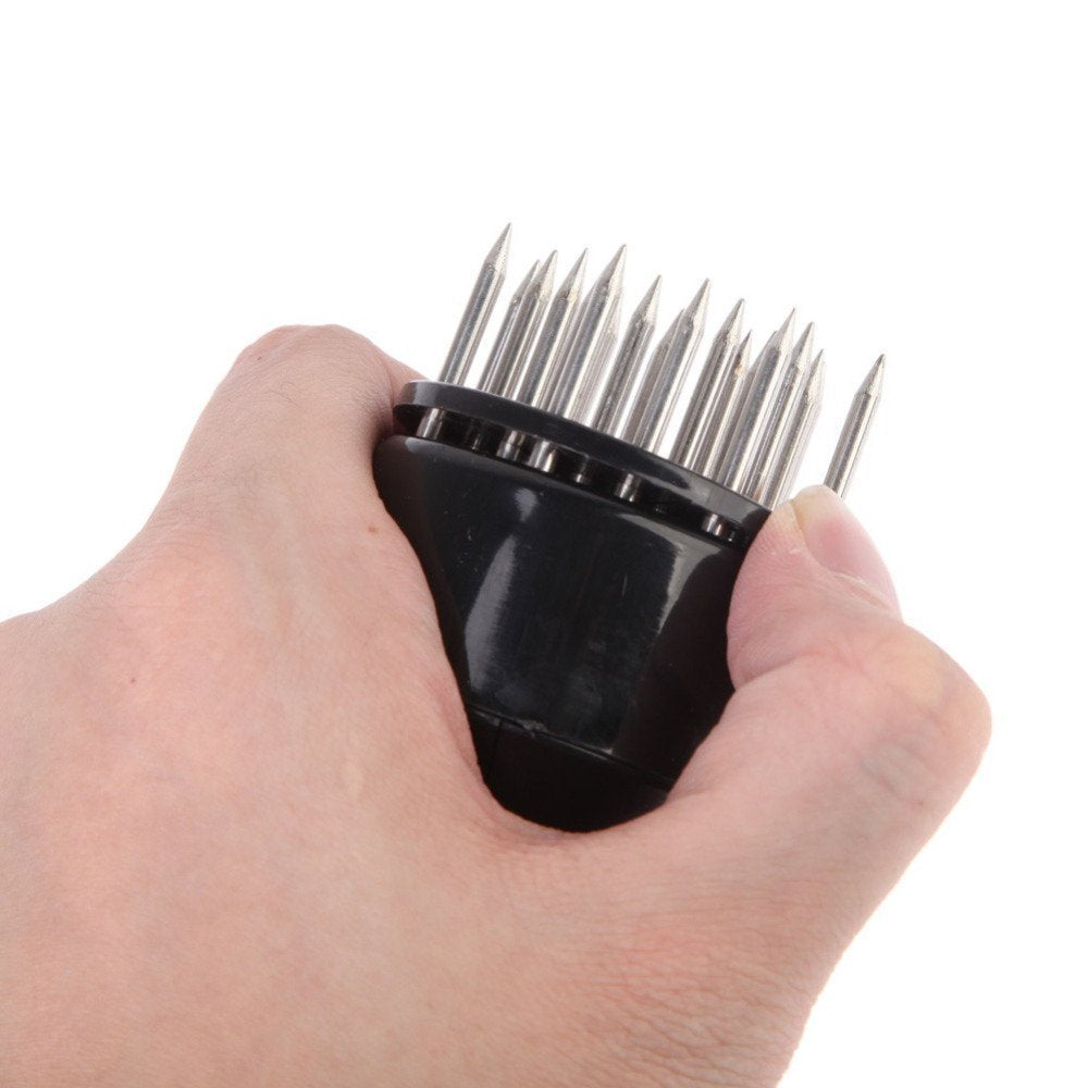 Meat Tenderizer - Stainless Steel Needles Multi Function Meat Tenderizer