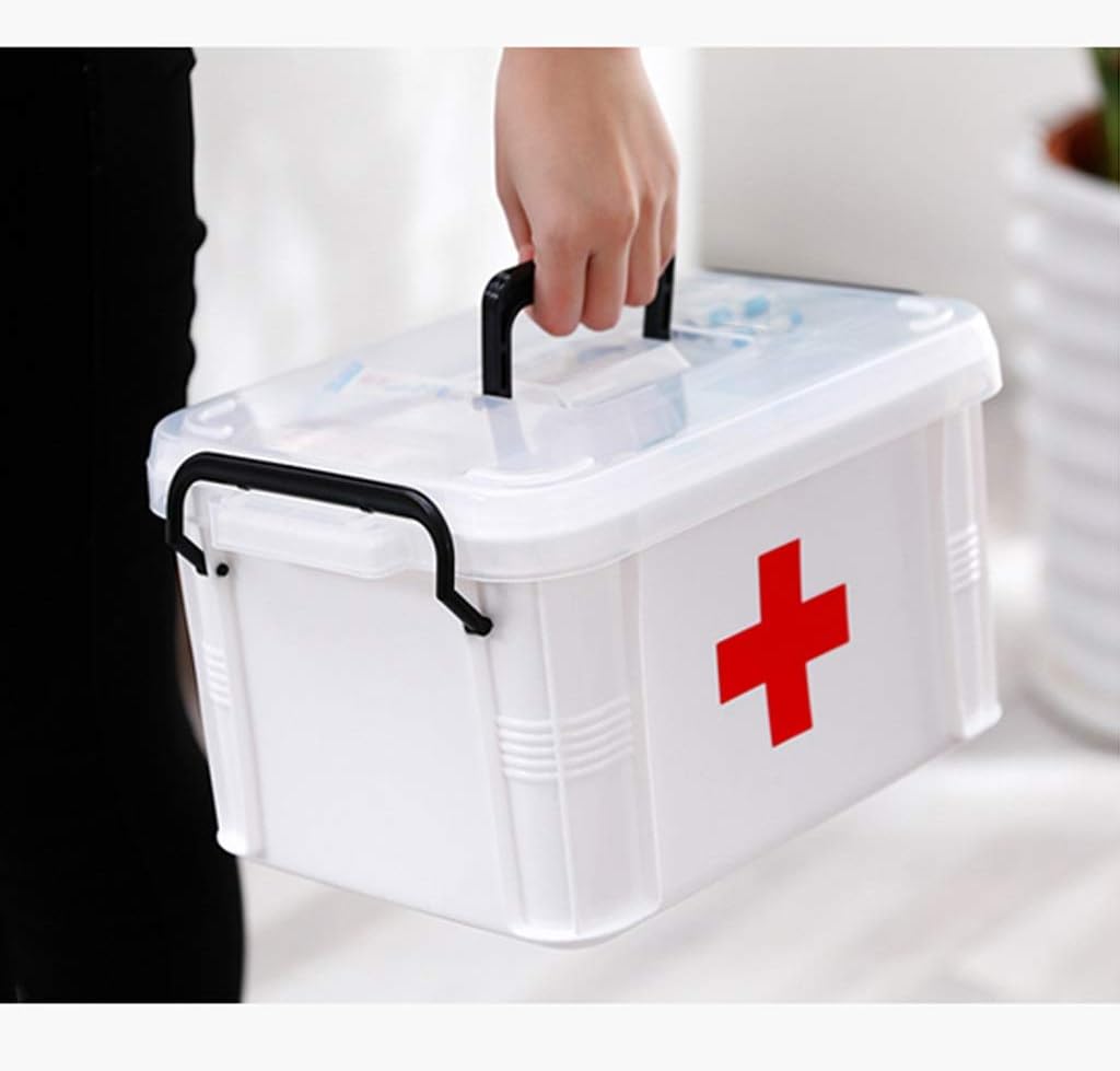 First Aid Kit Medicine Storage Box