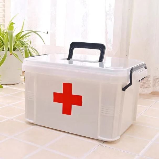 First Aid Kit Medicine Storage Box