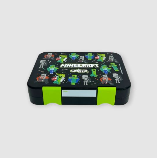 Smiggle Minecraft Bento Lunch Box - BPA Free