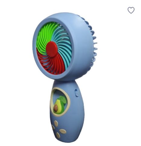Mini Handheld USB Rechargeable Fan with Cute Fruit Design