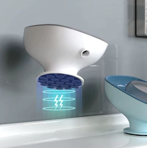 Bathroom Light Luxury Movable Soap Box