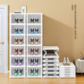(6 Layer) Modern Multi-Layer Shoe Storage Cabinet, Dust-Proof and Foldable Cross-Border Shoe Rack