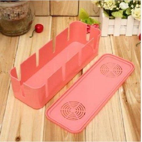 Portable Multi-Plug Cable Organizer with Dustproof Design - Wire Management System