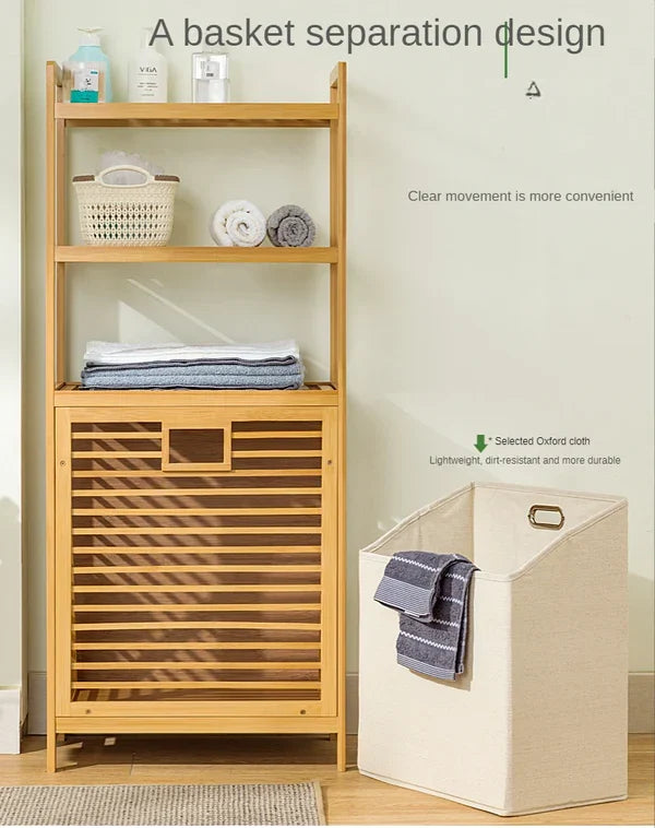 Multi-Layer Laundry Hamper With Separation Design