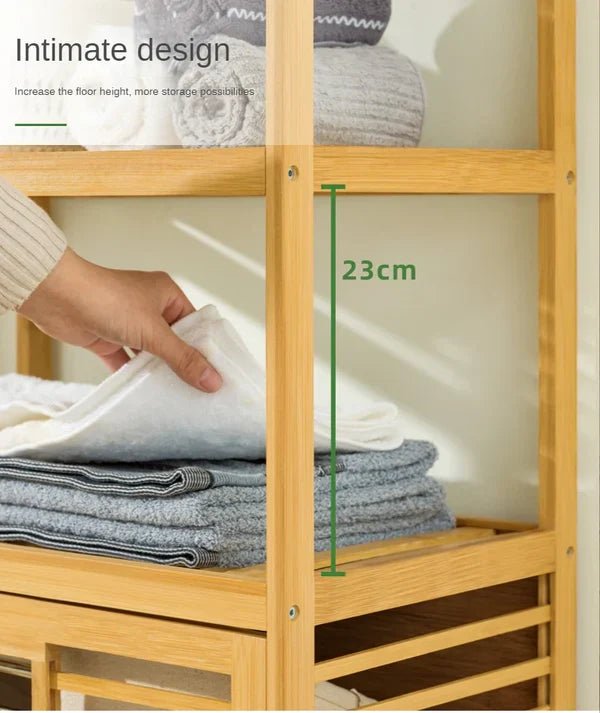 Multi-Layer Laundry Hamper With Separation Design