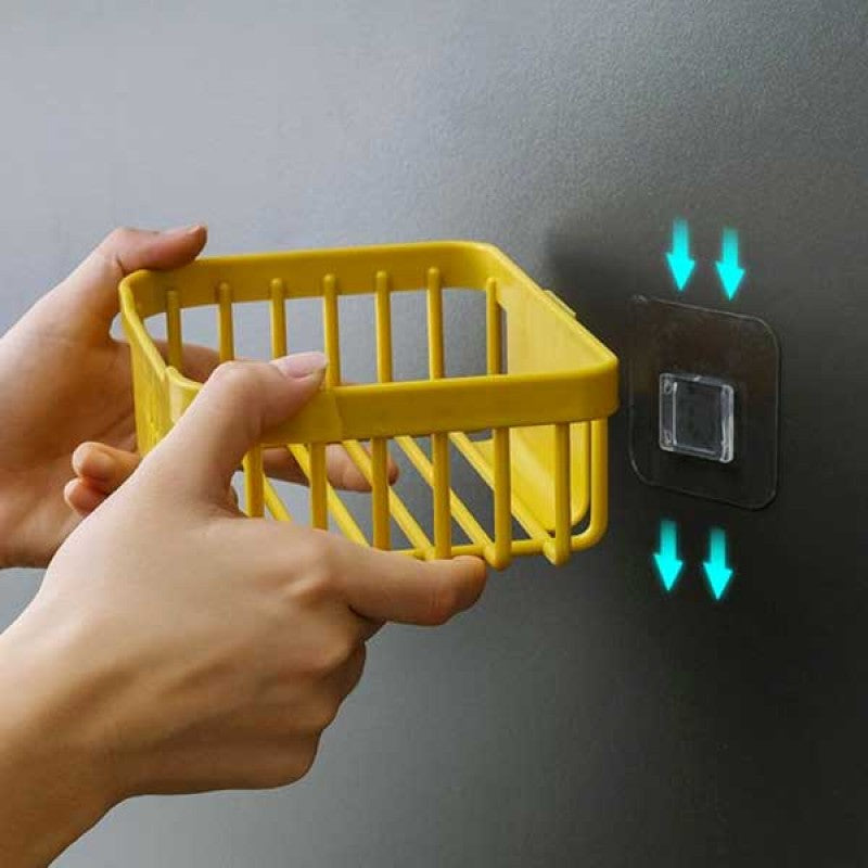 MultiFunctional Wall-Mounted Storage Box Toilet Roll Paper Holder