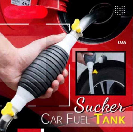 Multifunction Liquid Sucker, Liquid Fuel Transfer Siphon Pump Oil Pump Manual Fuel Transfer Pump Gasoline S Hose