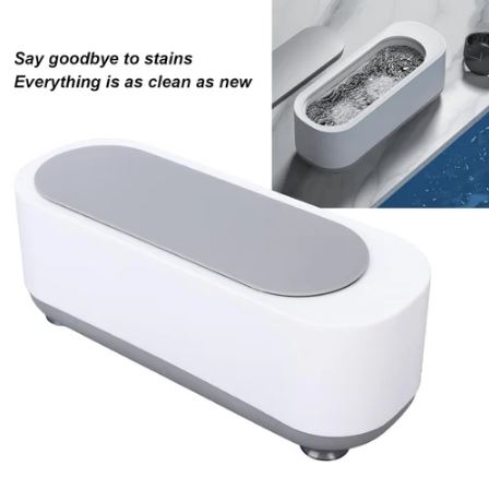 Multifunctional Ultrasonic Cleaner for Jewelry, Coins, Eyeglasses, Watches | Ideal for Home Jewelry Cleaning
