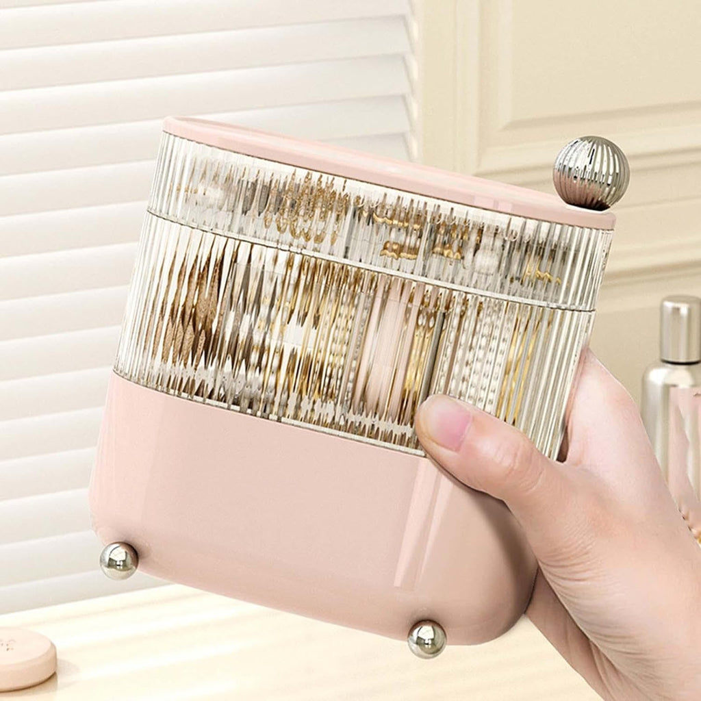 Multi Layer Rotating Desktop Cosmetic Organizer