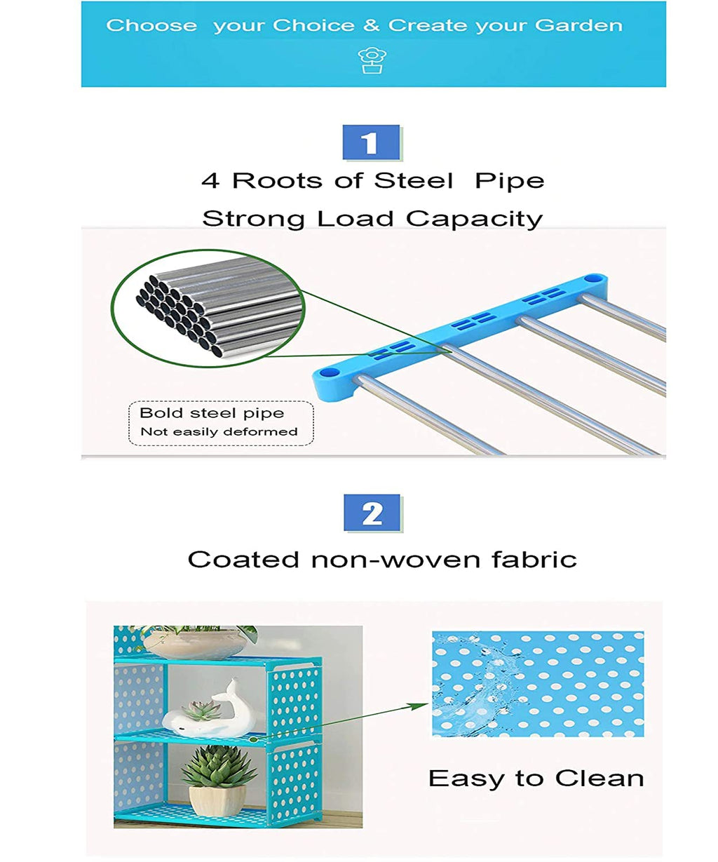 Multipurpose Bookshelf Steel Metal Storage Shelve For Books Storage Organizer, Bookcase For Home Furniture