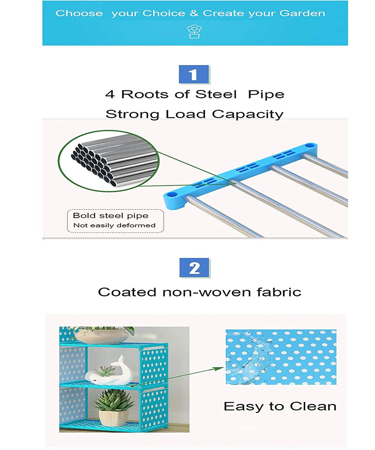 Multipurpose Bookshelf Steel Metal Storage Shelve For Books Storage Organizer, Bookcase For Home Furniture