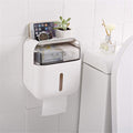 Multipurpose Toilet Paper Holder With Phone Shelf And Drawer Storage For Bathroom Or Kitchen