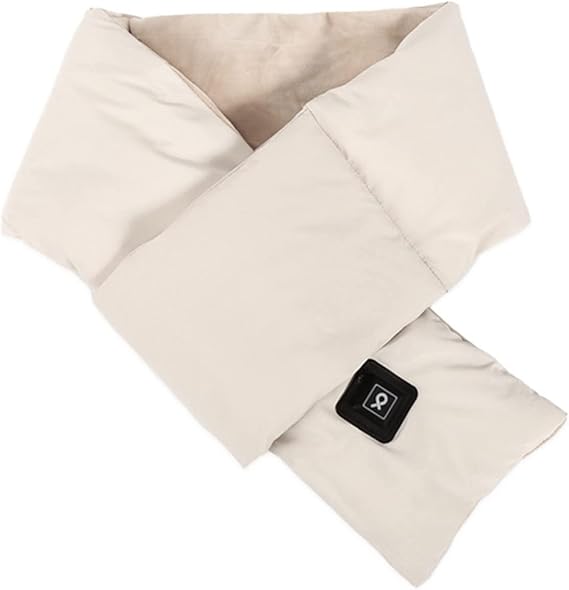 Neck Heating Pad Practical Cotton Breathable Electric Heating Scarf for Office Outdoor Picnic Parties