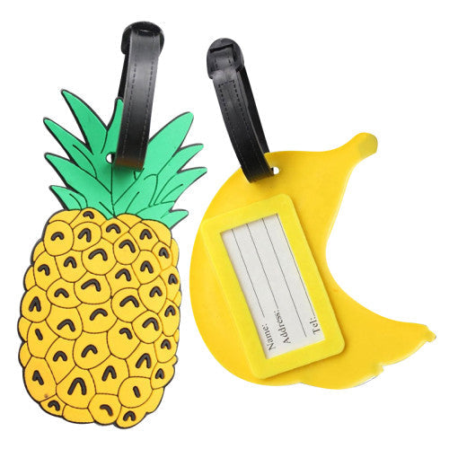 1pc Colorful Flexible PVC Travel ID Labels Name Card Holder, Secure Suitcase Luggage Tags