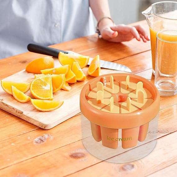 Homemade Popsicle Frozen Ice Cream Molds Tray, Reusable Ice Pop Makers, Mini Popsicle Mold