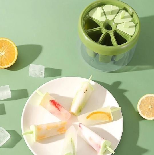 Homemade Popsicle Frozen Ice Cream Molds Tray, Reusable Ice Pop Makers, Mini Popsicle Mold