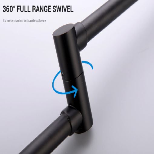 Pot Filler Kitchen Faucet Double-Handle Wall Mount