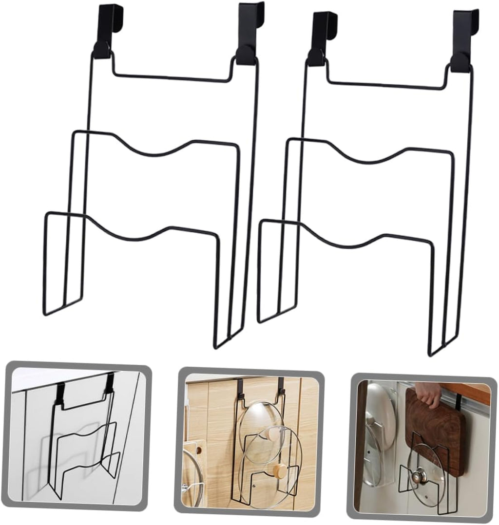 Cutting Boards Saucepan Pot Pan Lid Holder, Pot Lid Rack For Kitchen