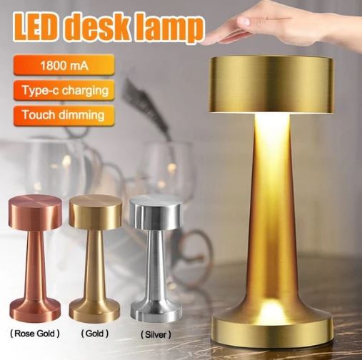Rechargeable Portable Sensor LED Desk Lamp