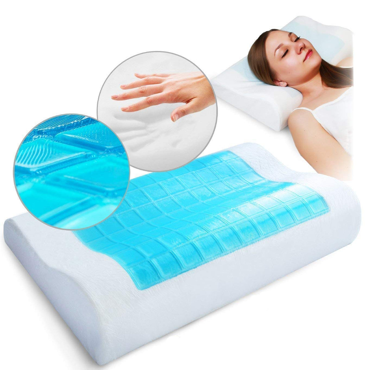 Restform Cool Pillow Viscoelastic Cooling Pillow