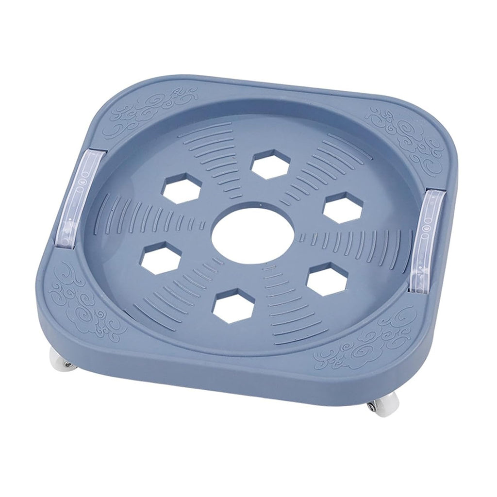 Rolling Plant Stand Stable Plant Holder with Casters for Garden Yard Balcony