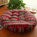 Round Floor Cushion Pillow - 100% Polyester Thickened Mat for Meditation, Cushion for Living Room Bedroom Decor
